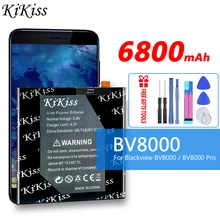 100% New Cell Phone Bateria Original Kikiss Bv8000 Battery For Blackview BV8000 BV 8000 Pro 8000pro V636468P Smart Mobile Phone