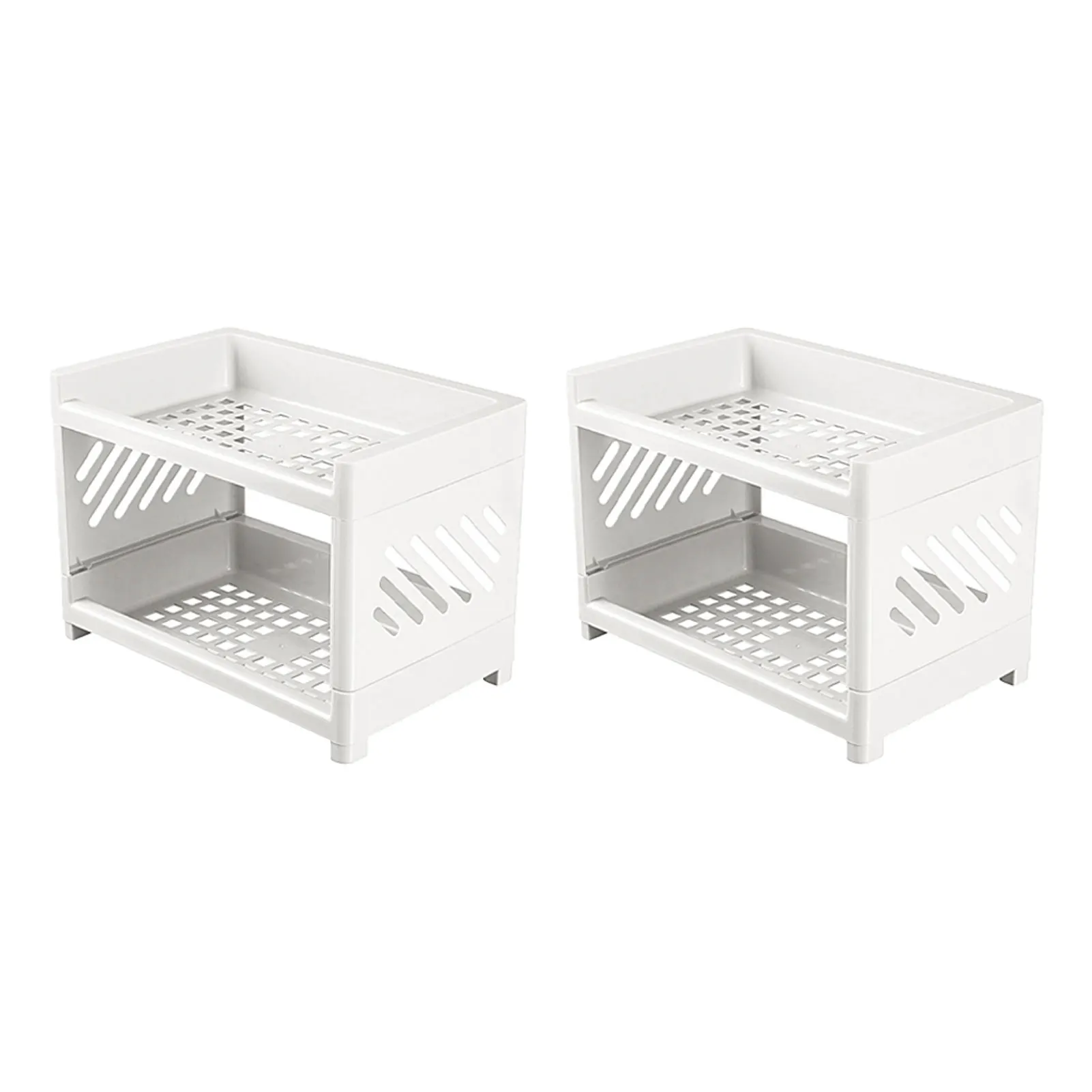 

2 шт., настольная стойка для косметики, 2 слоя