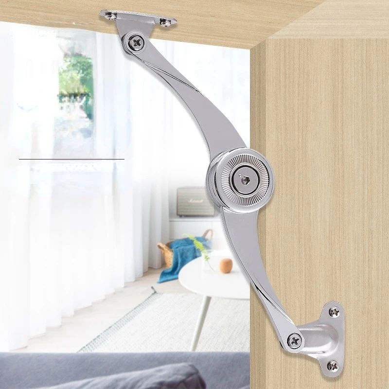 

Support Furniture Hardware Hydraulic Randomly Stop Hinges Kitchen Cabinet Door Adjustable Hinge Furniture Lift Up Flap Stay
