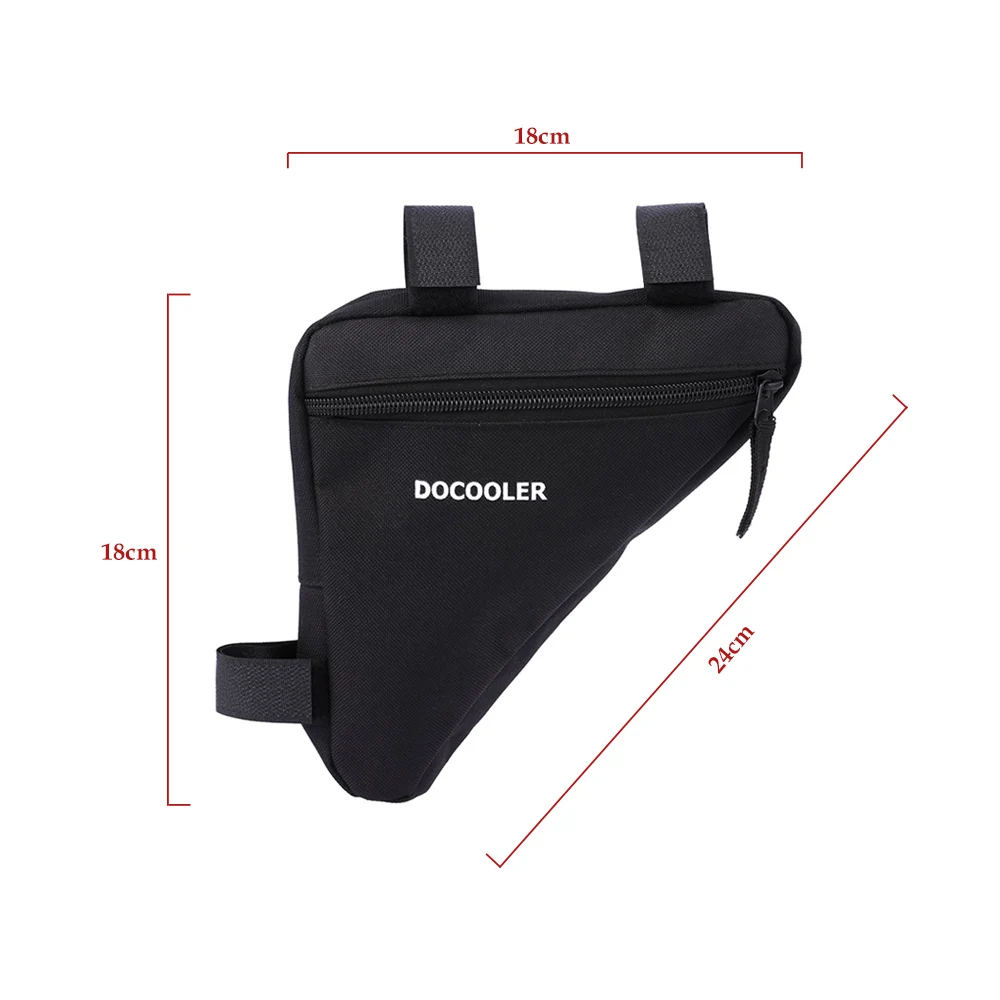 

Docooler Waterproof Triangle Cycling Bicycle Bags Front Saddle Tube Frame Pouch Bag Holder Outdoor Bag New
