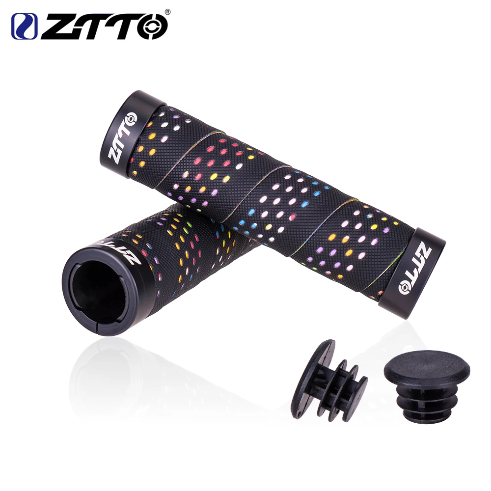 

ZTTO MTB велосипедный руль с лентой захват 22,2 мм руль Сменные блокируемые противоскользящие велосипедные ручки Спорт Развлечения