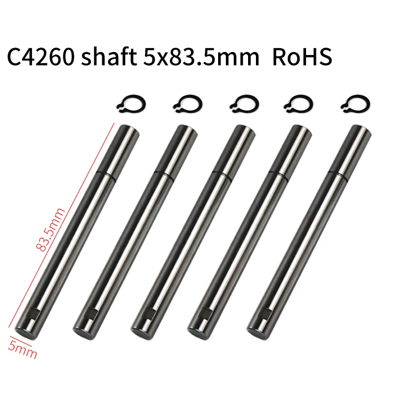 

Запасной вал бесщеточного двигателя Aeolian 4260, 5,0 мм + 83,5 мм, 5 шт.