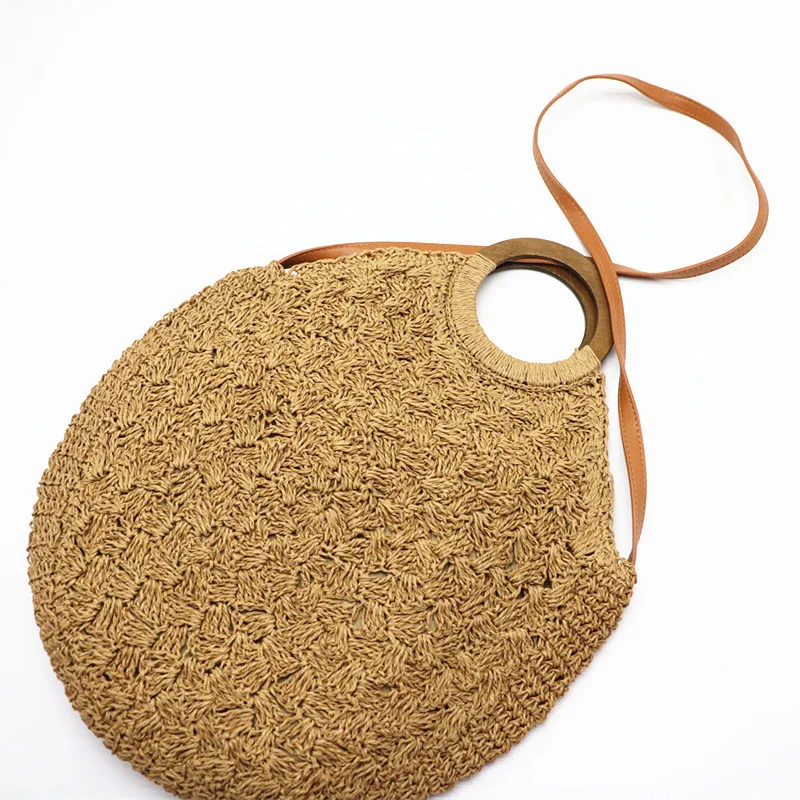 XMESSUN для женщин отдыха соломенный мешок 2021 новинка моды летнего сезона кольцо с