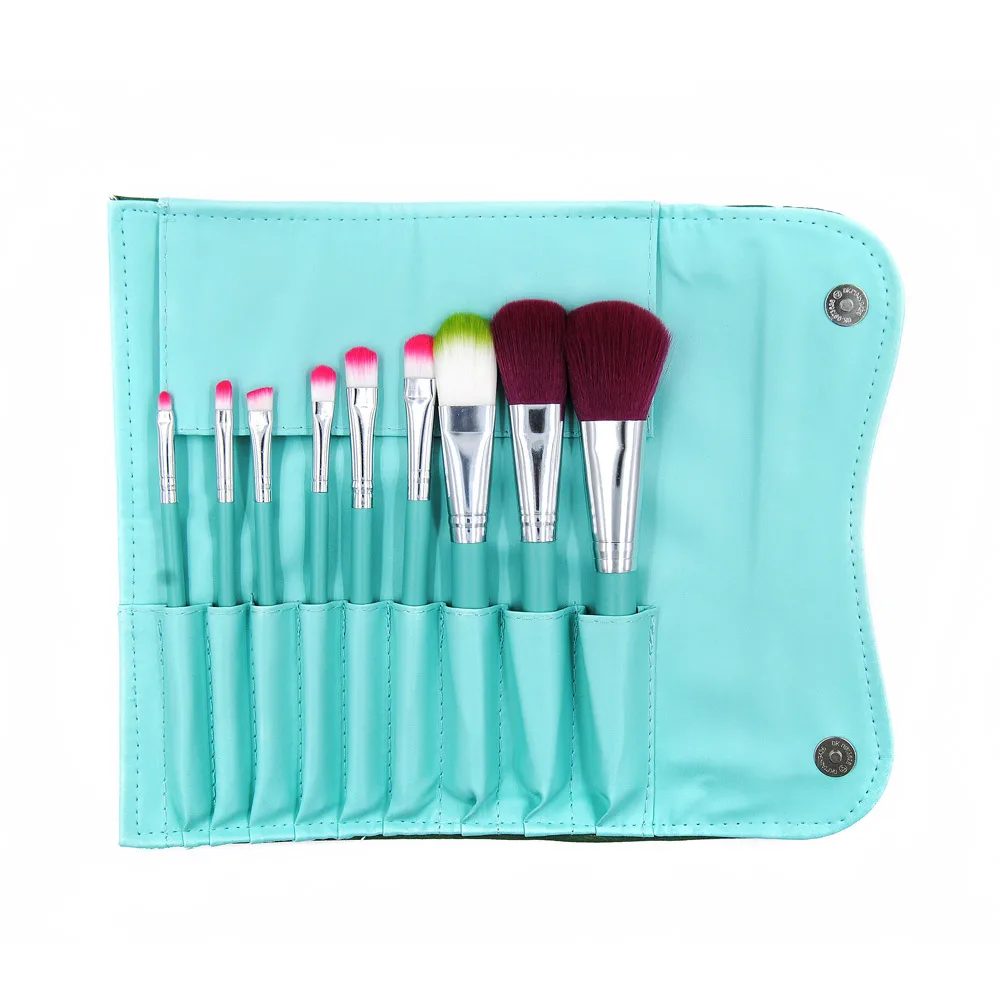 

9Pcs Makeup Brushes Foundation Brush Beauty Brush Cosmetic bag maquiagem eyebrow Eyeshadow lipstick Make Up Brush Clearance sale