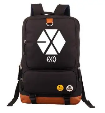 

Рюкзак Южная Корея exo периферийный рюкзак дорожная сумка Компьютерная сумка студенческая сумка