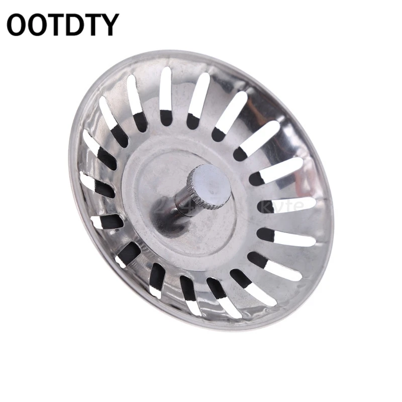 Бытовой сливной фильтр для кухонной раковины из нержавеющей стали|Дуршлаги и