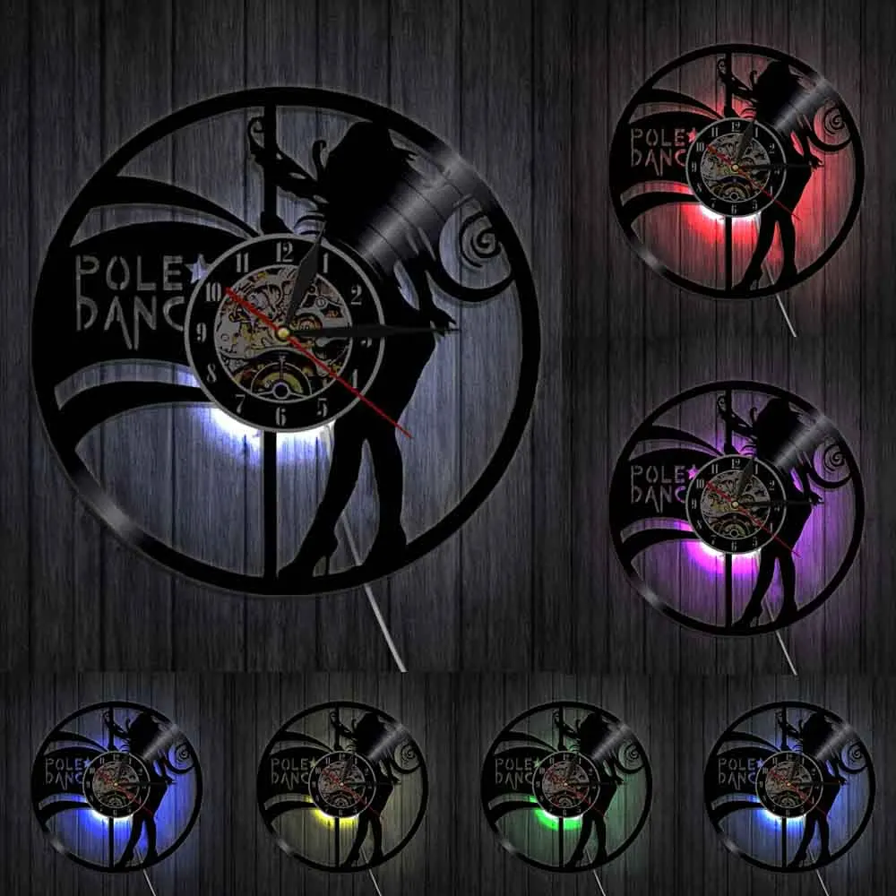 Часы для танцовщиц на шесте Ночные Клубные сексуальные женские полосатые