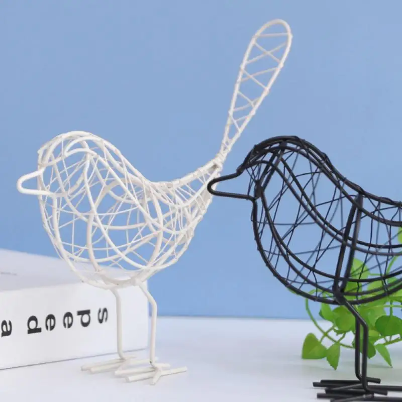 Скандинавский пасторальный кованый железный орнамент для птиц кованые железные