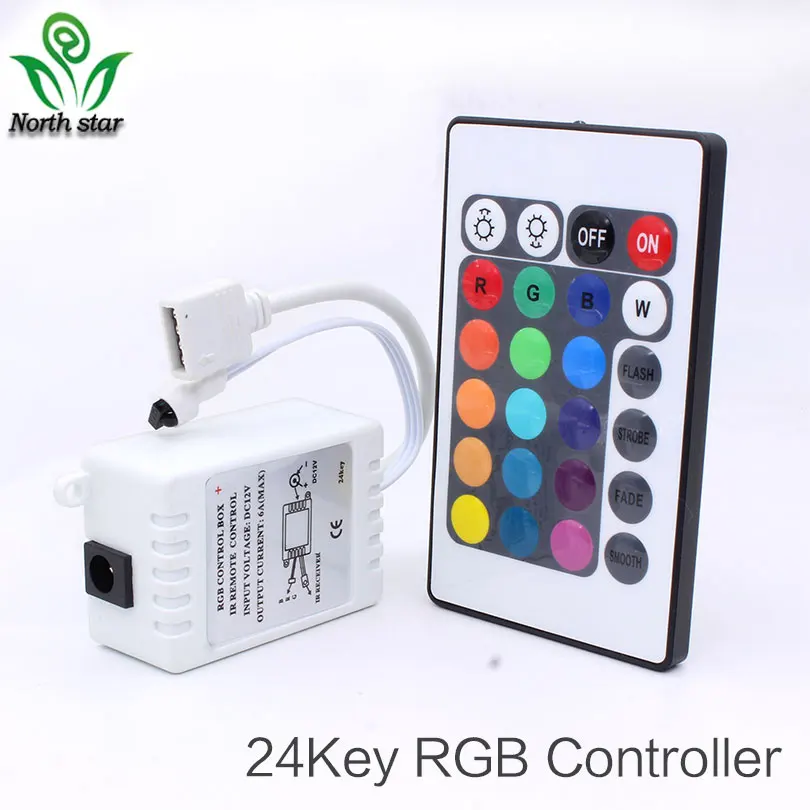44 клавиши 24 клавиши 20 Ключ Музыка светодиодный RGB контроллер DC12V ИК пульт дистанционного управления для SMD 3528 5050 RGB светодиодные полосы света