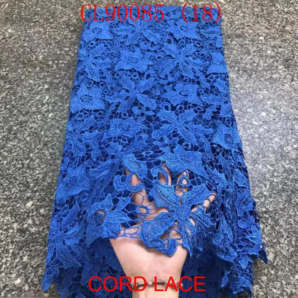Африканская Водорастворимая кружевная ткань нигерийский 3D шнур французский