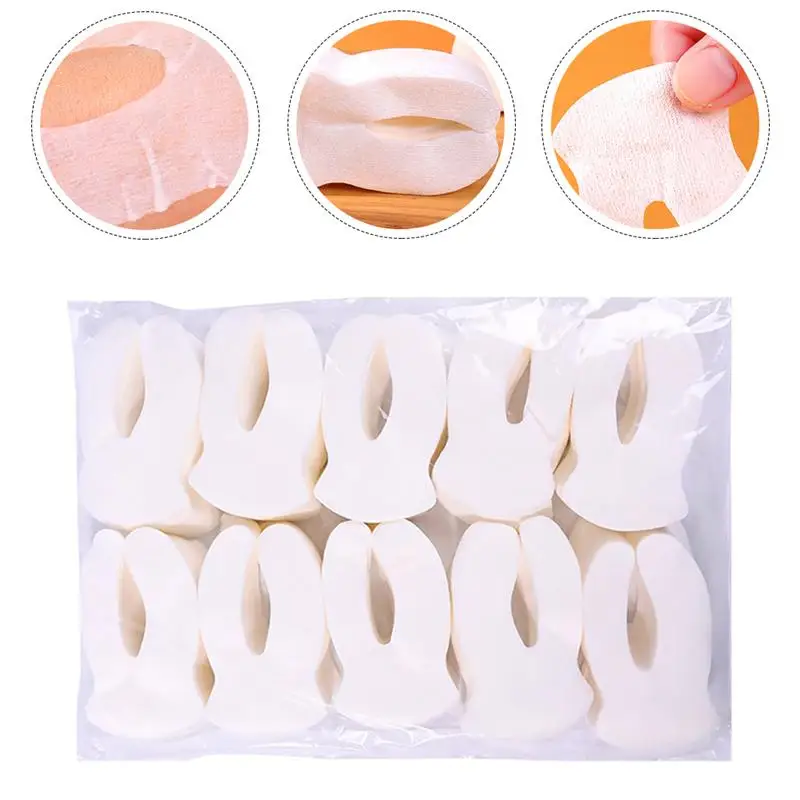 

1000pcs Disposable Durable Eye Mask Paper Eye Skin Sheet Facial Paper Sheet for Lady Women Girl