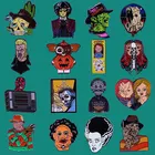 Брошь с эмалью в стиле фильмов ужасов для мужчин и женщин, значки на лацканы в стиле аниме для коллекционирования, Модная бижутерия, украшение для рюкзака, воротника, шляпы