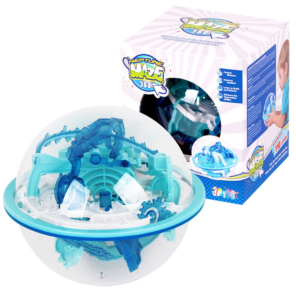

Puzzle Screws High-order 110 Levels Challenge Edition Magical Intelligence Ball 3D Labyrinth Ball Kid Toys Diplomatic