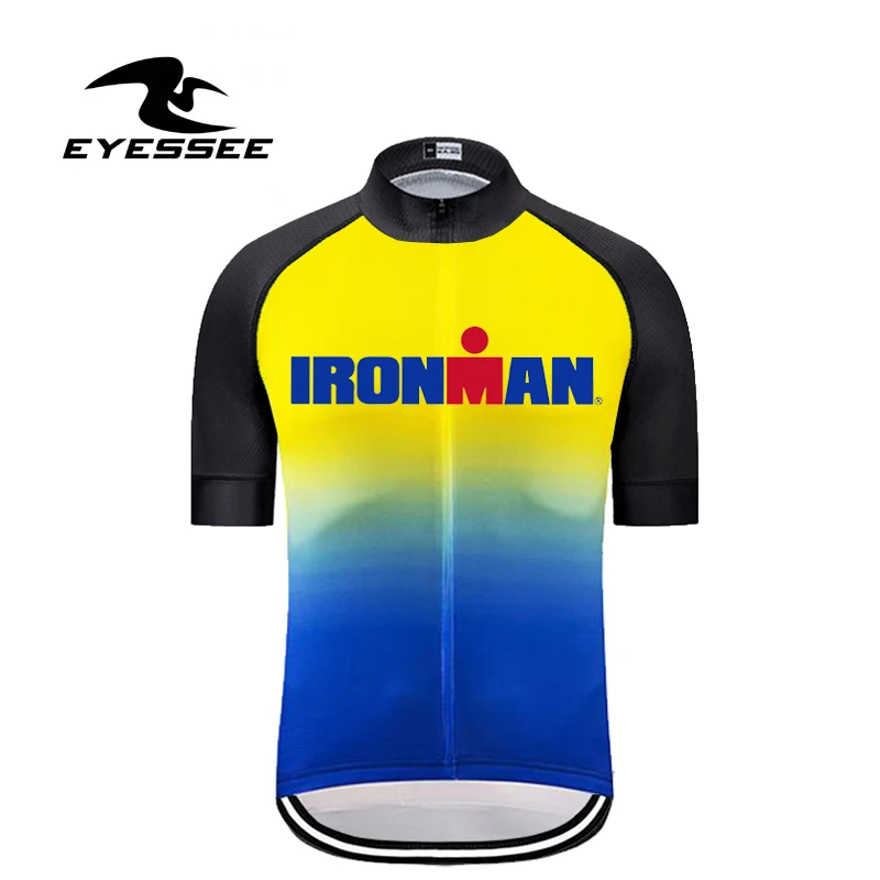 jersey IRONMAN, велосипедные майки, топы для гонок, велосипедная одежда, Ropa Ciclismo, короткий рукав, mtb, велосипед, Джерси, рубашка, Майо, Ciclismo - Цвет: jersey
