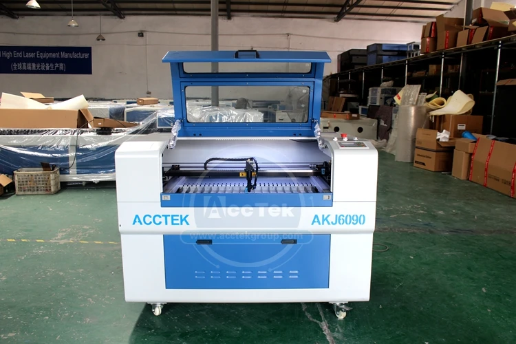 Долговечный лазерный гравер Jinan AccTek деревообрабатывающий станок с ЧПУ 6090 |