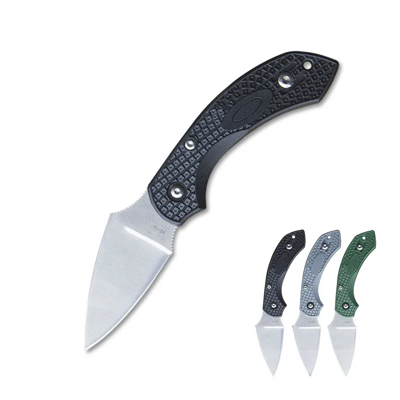 Складной нож VG10 лезвие черные мини-ручки карманный для кемпинга охоты фруктов EDC