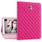 Роскошный чехол Crown Coque для iPad 7-го поколения iPad 10,2, умный чехол 2019 дюйма с автоматическим спящим режимом, подставка из искусственной кожи A2200 A2123, чехол для iPad 10,2, чехол
