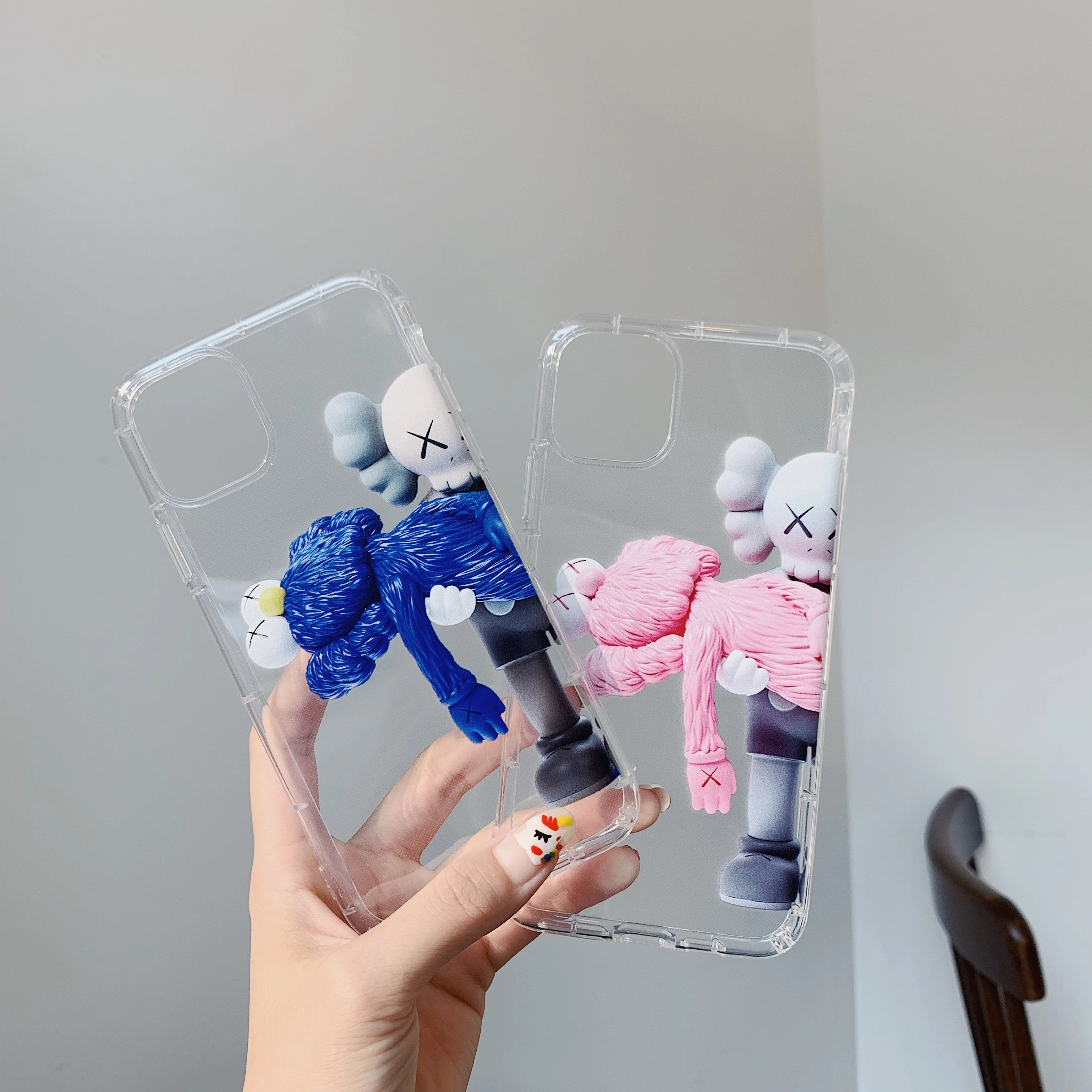 Cute Cartoon Clear Phone Case For iphone 11 Pro Max iPhone XS XR X 6S 6 7 8 Plus Ultra Slim Shockproof Back Cover |