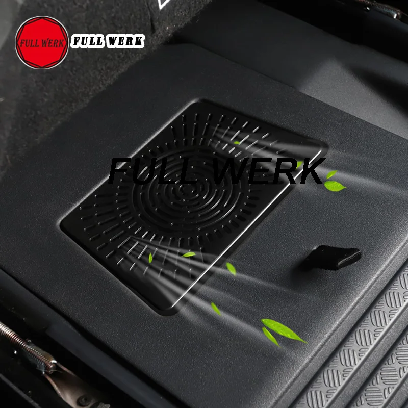 

1 Pair Plastic Car Under Seat Air Vent Outlet Cover Dust-proof Plate Protective Cap Trim Frame for Defender 20 21 22 Interior Ac