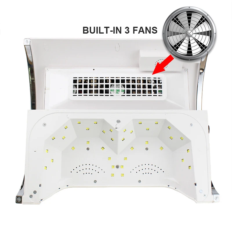 5 in 1 Nail Polishing Machine 30000RPM 18W Nail Dust Vacuum Cleaner 72W LED UV Lamp Manicure Machine ELectric Nail Drill