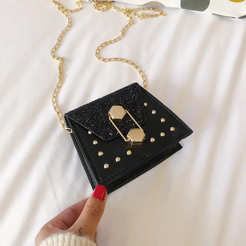 

Shoulder Bag Red Popular Small Black Bag Ladies New 2020 Summer Casual Mini Diagonal Bag Fashion Outdoor Handbag