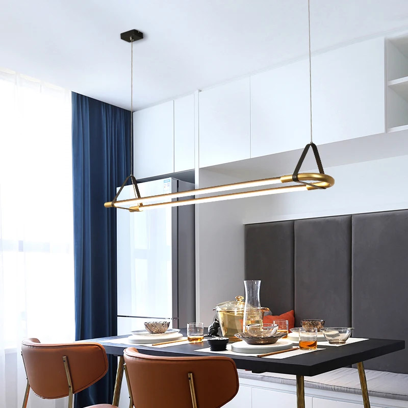 Новый современный светодиодный подвесной светильник для столовой кухни