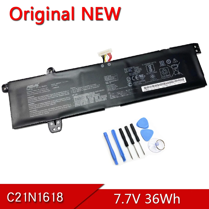 

C21N1618 NEW Original Laptop Battery For ASUS VivoBook F402BA R417BP L402BP F402BP X402BP R417BA E402BP E402BA X402BA L402BA