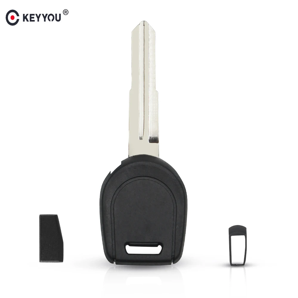 Чехол KEYYOU для автомобиля брелок левое/правое лезвие транспондер ID46 Chip Key Shell MITSUBISHI