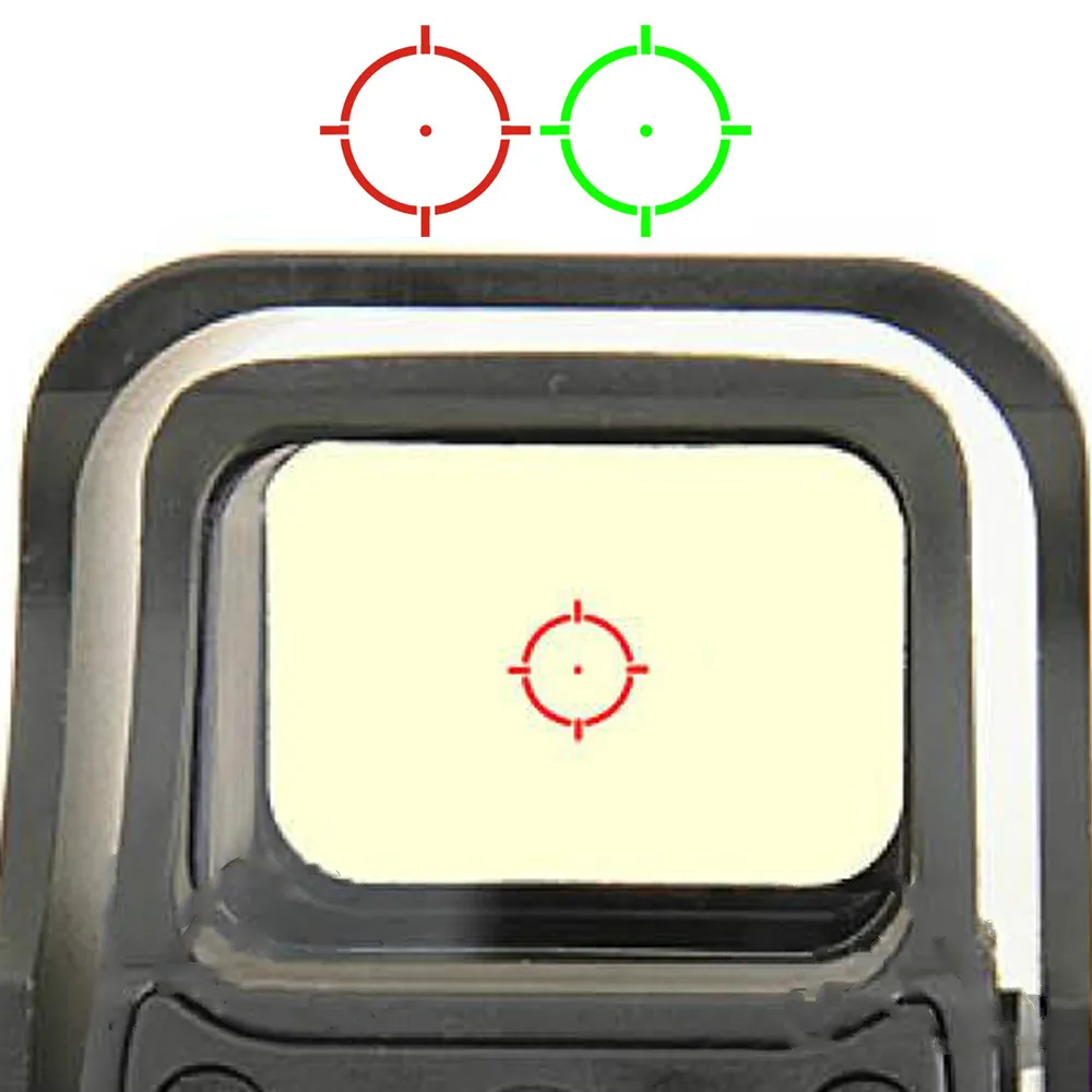 

551 552 Holographic A series of products Red Green Dot Sight Rifle Scope with 20mm Rail Mounts for Airsoft Long Distance Gun