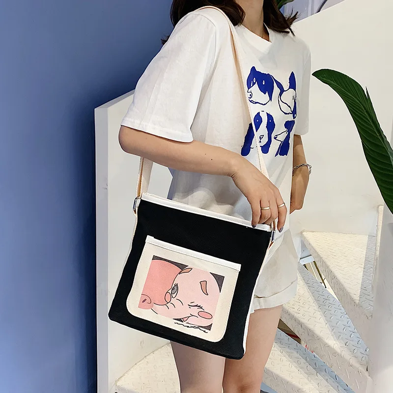 Женская новая сумка для отдыха с героями мультфильмов 2019|Сумки ручками| |