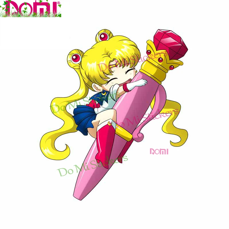 Сейлор Кот Мун Аниме уайфу девушка автомобиль наклейка переводная картинка