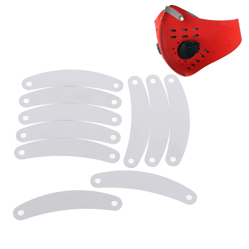 10 шт. Крышка для рта аксессуары алюминиевые полоски лица носа зажимы моста