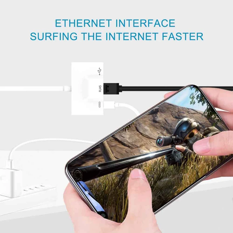 3 в 1 зарядное устройство адаптер для Type-C к Lan 100 Мбит/с Ethernet Rj45 Otg Usb 0 чтения камеры