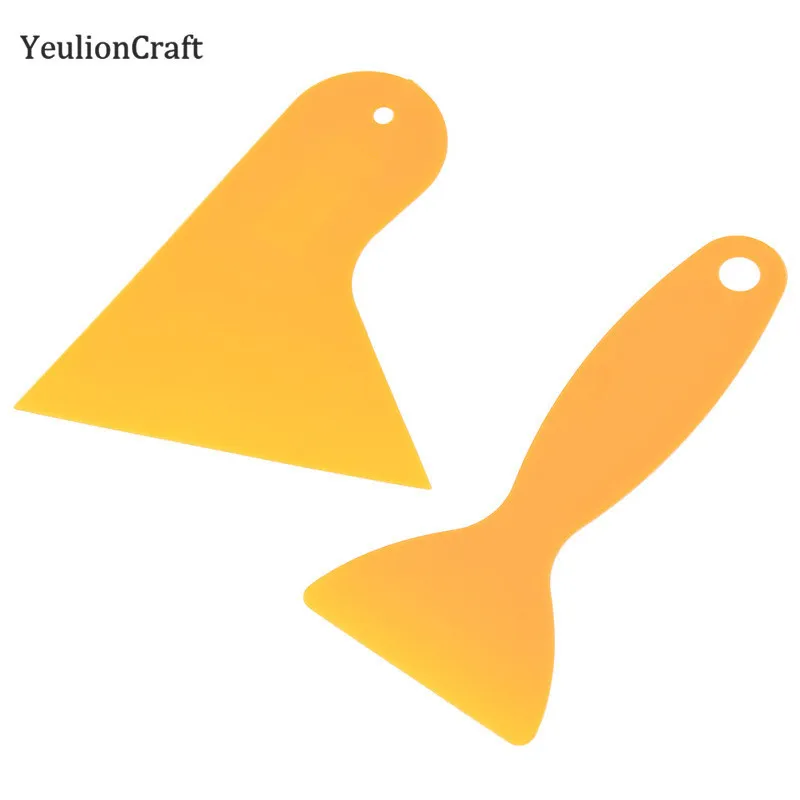 YeulionCraft пластиковая Автомобильная фольга инструмент скребок для самоклеящейся шелкотрафаретной печати сетки передачи трафарет ручной работы