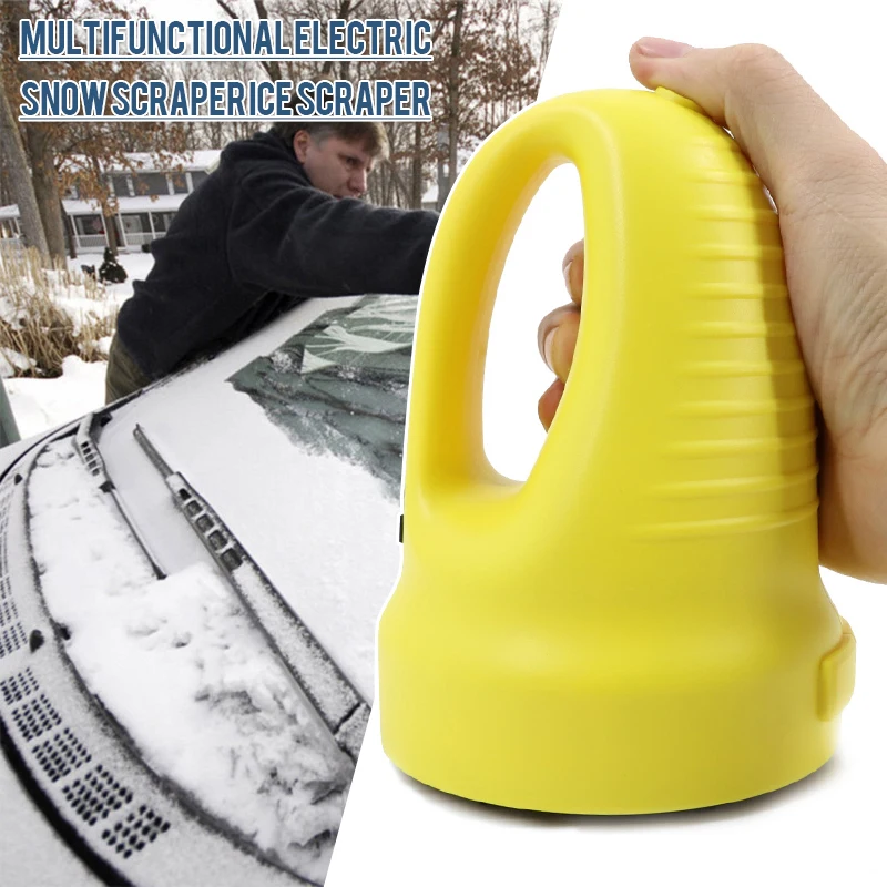 

New 1pc Car Ice Scraper 3A ABS Electric Automobile Windshield Snow Remover Frost Scrapers Universal Auto Exterior Kit