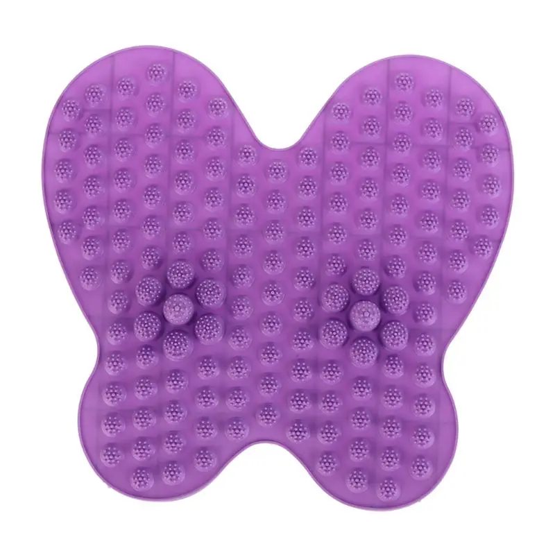 

Reflexology Foot Acupressure Massage Mat Pain Relief Feet Walk Butterfly Massager Plate