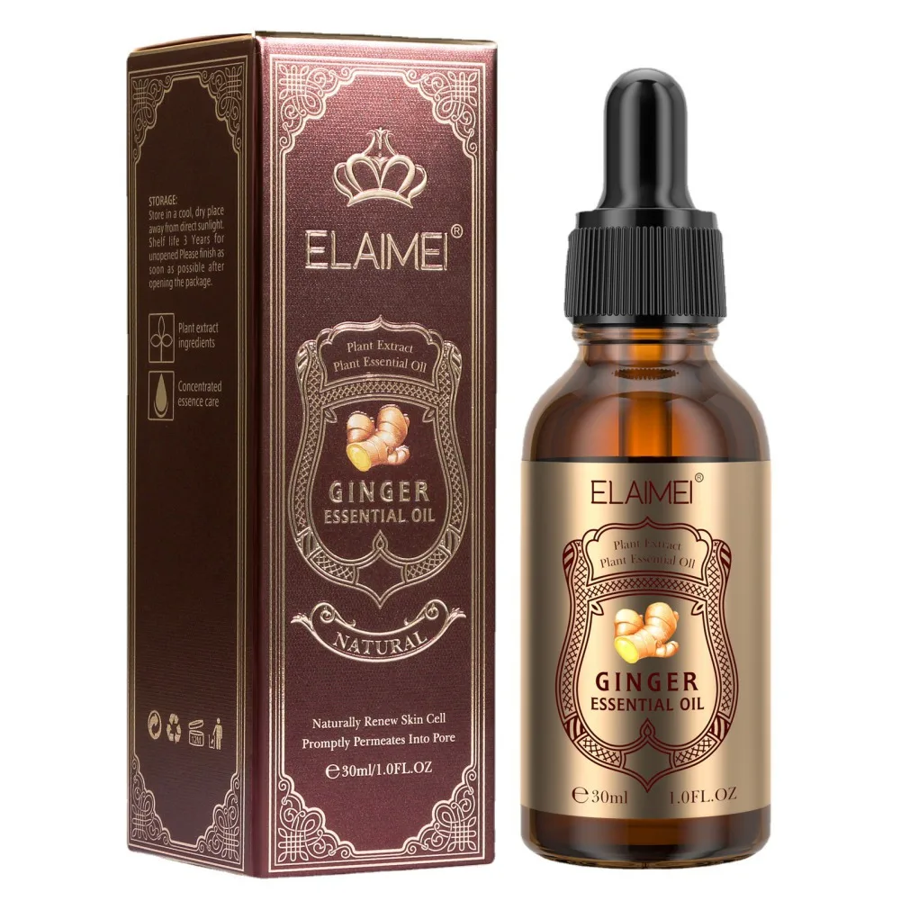 

Ginger Massage Rosemary Orange Essential Oil Diffuser Aroma Oil Soothe Nerves Stress Massage and Relax Pure Essential Oil