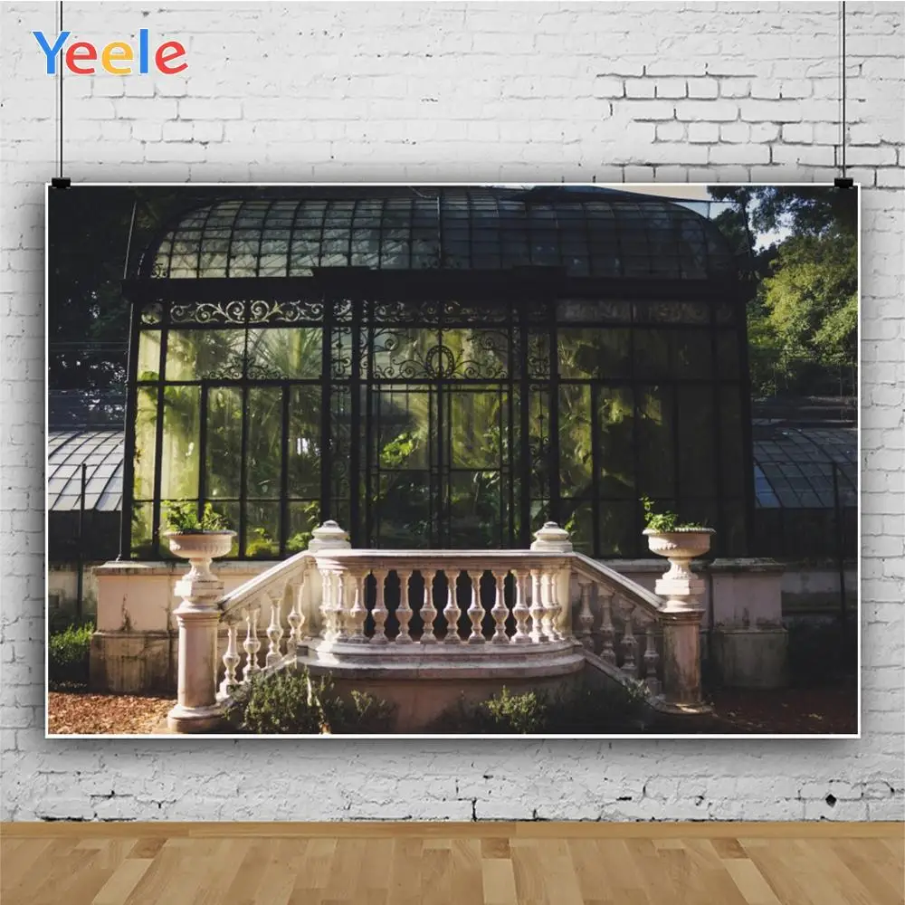 Фоны для свадебной портретной фотосъемки Yeele мост река окно павильон