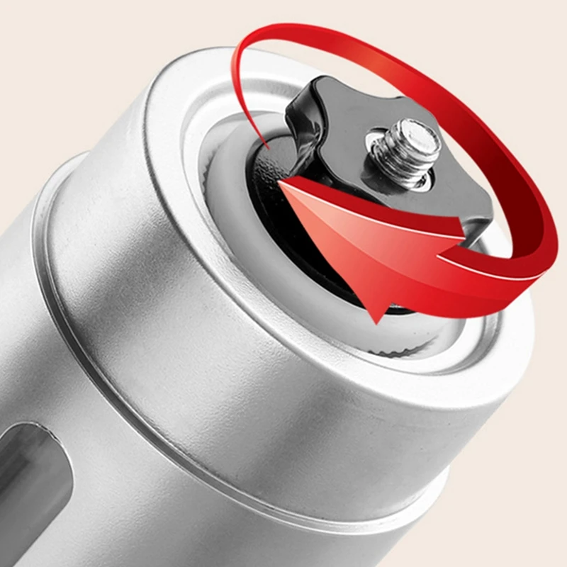 

Multi-Purpose Coffee Grinder Mini Stainless Steel Hand Manual Handmade Coffee Bean Burr Grinders Mill