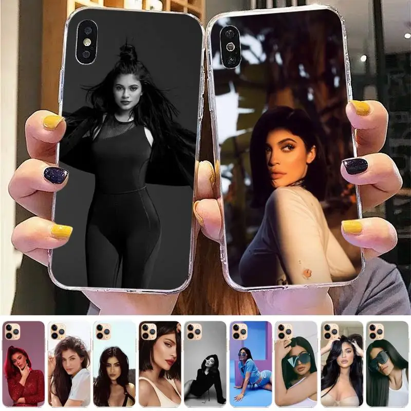 

Kylie jenner Phone Case for iPhone 13 11 12 13 mini pro XS MAX 8 7 6 6S Plus X 5S SE 2020 XR cover