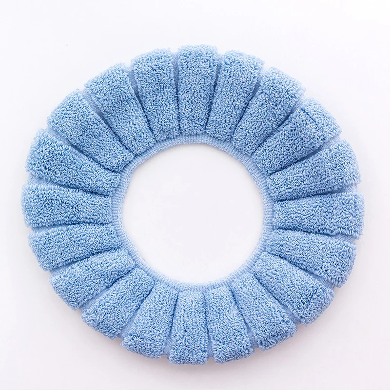 

Toilet Seat Cover Warm Soft Universal Washable Toilet Mat Home Decoration Toilet Cover Accessories Bathroom Home