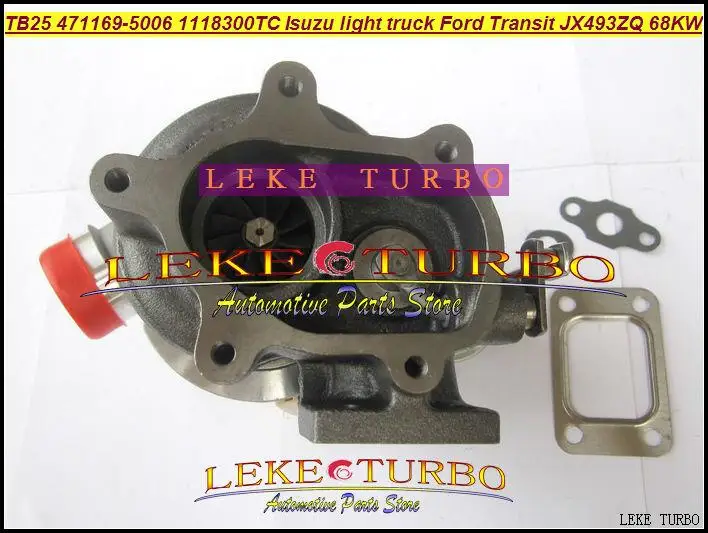 Турбокомпрессор TB25 471169 5006 0006 1118300TC для FORD JMC Transit ISUZU светильник truck JX493ZQ1 68KW|turbocharger