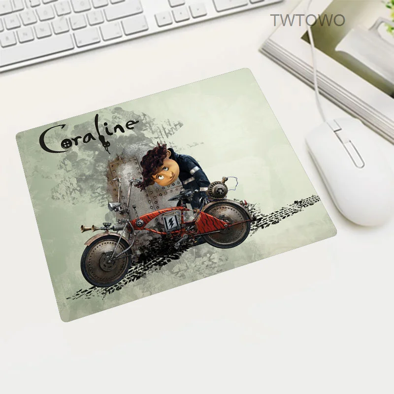 Коврик для мыши Coraline Настольный коврик маленького размера с рисунком аниме дома