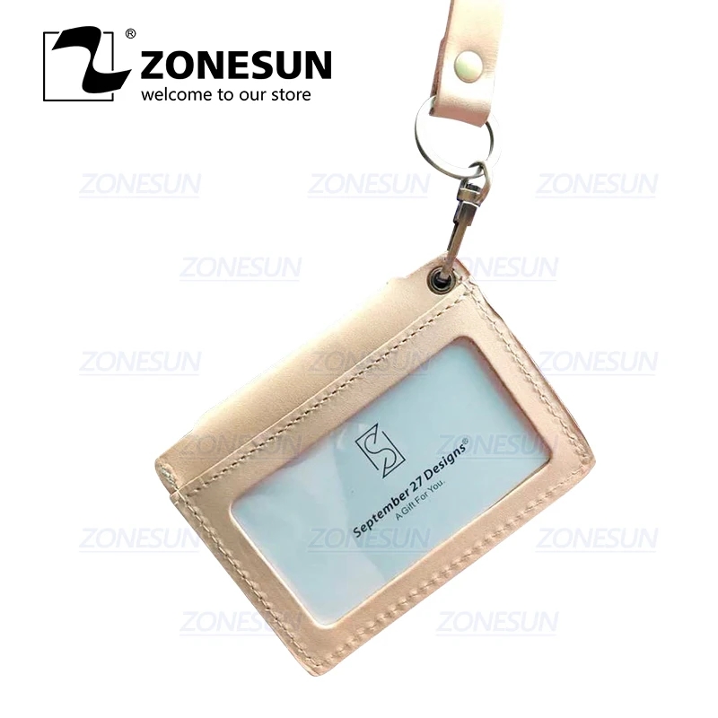 ZONESUN Credit держатель для карт кошелек монет по индивидуальному заказу штамп резки
