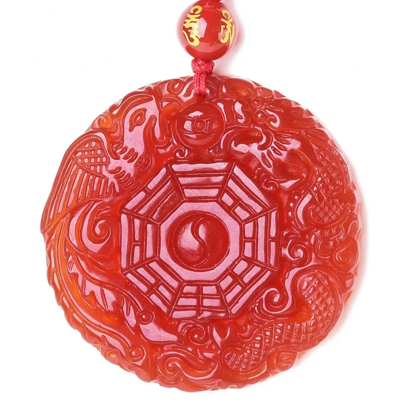 Подвеска с открысветильник натуральный дракон Феникс благоприятная Сплетница