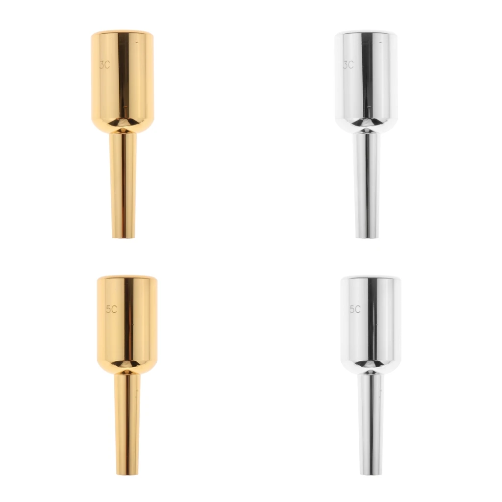 

Brass Trumpet Mouthpiece 3C/5C for Musical Instrument Accessories Parts