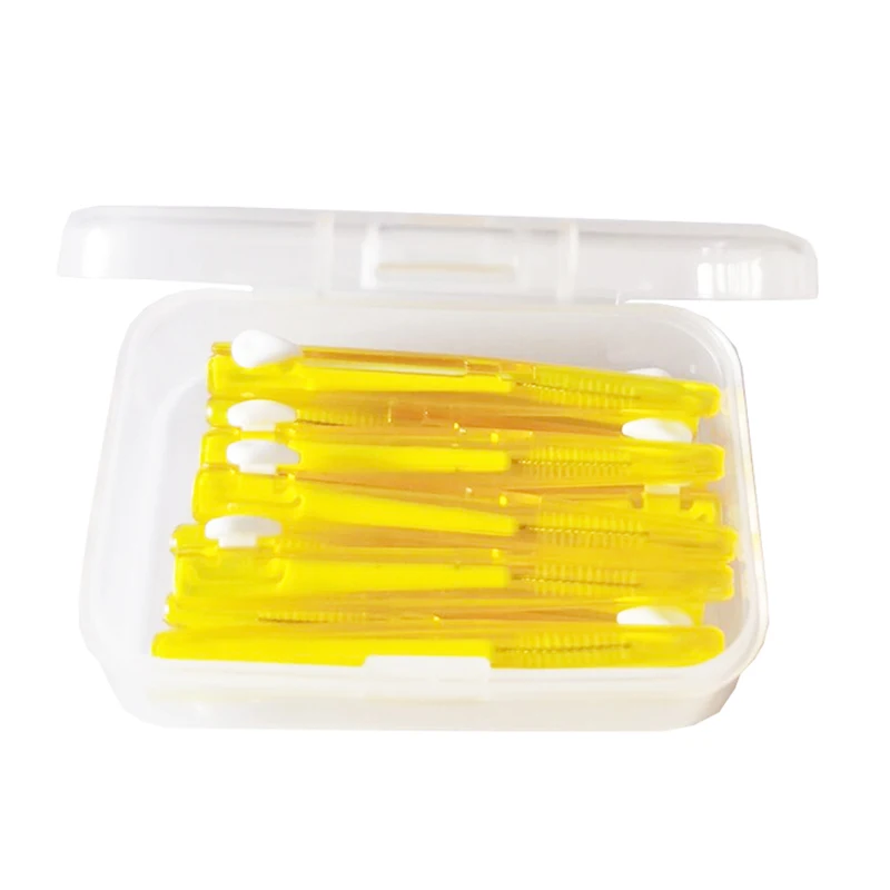

10Pcs Interdental Brushes Health Care Tooth Push-Pull Removes and Plaque Better Teeth Oral Hygiene Tool
