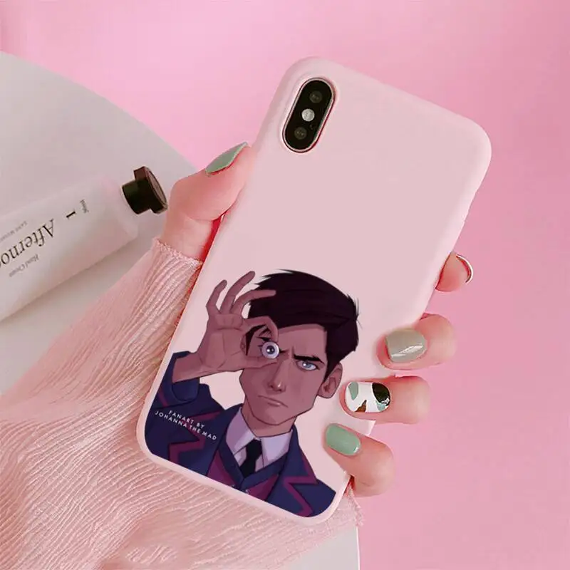 

Fundas Umbrella Academy Phone Case Candy Color Pink for iPhone 11 pro XS MAX 8 7 6 6S Plus X 5S SE 2020 XR