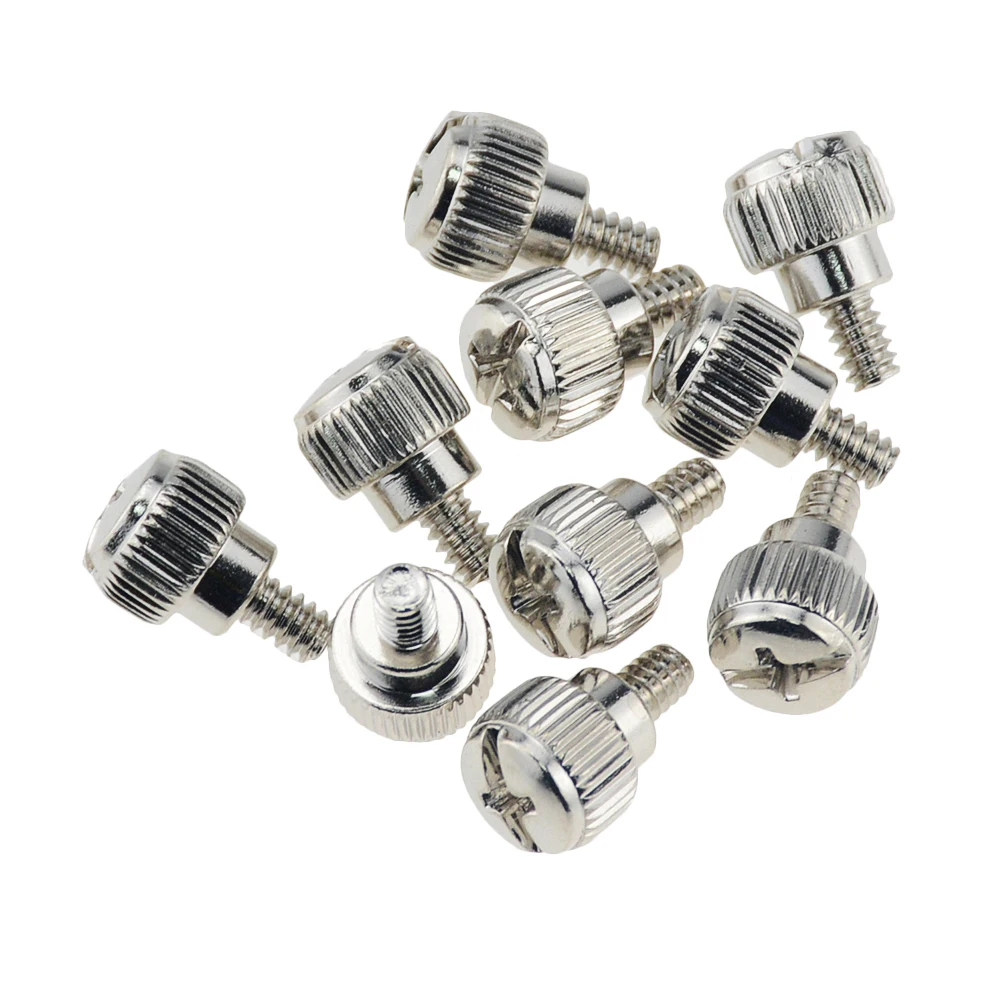 10 шт. 6 #-32*6 резьбовые зубья для компьютера ПК чехол охлаждающий вентилятор