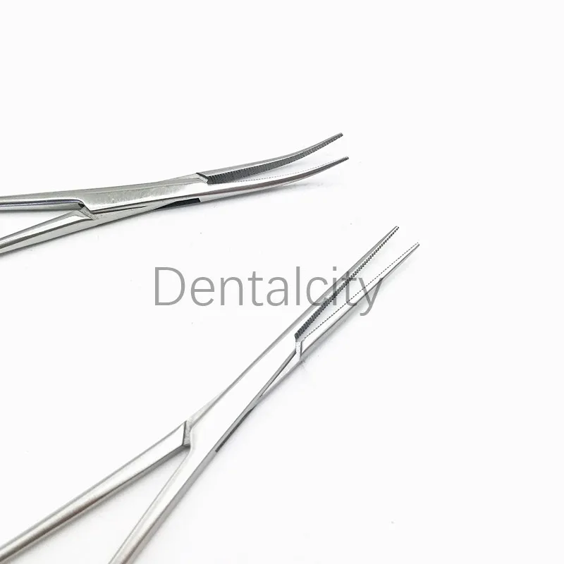 Инструменты для пластиковой хирургии прямая изогнутая головка гемостатические